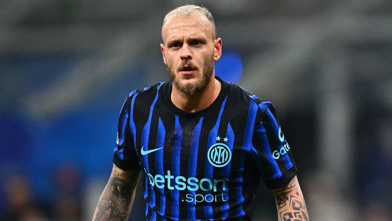 Bek sayap Inter Milan, Federico Dimarco.