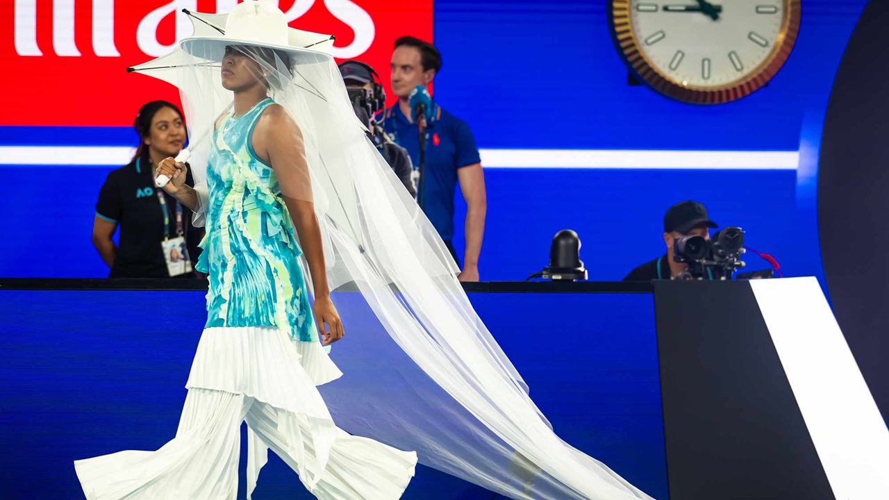 Ketika Naomi Osaka Curi Perhatian Di Melbourne Dengan Fesyen Nyeleneh