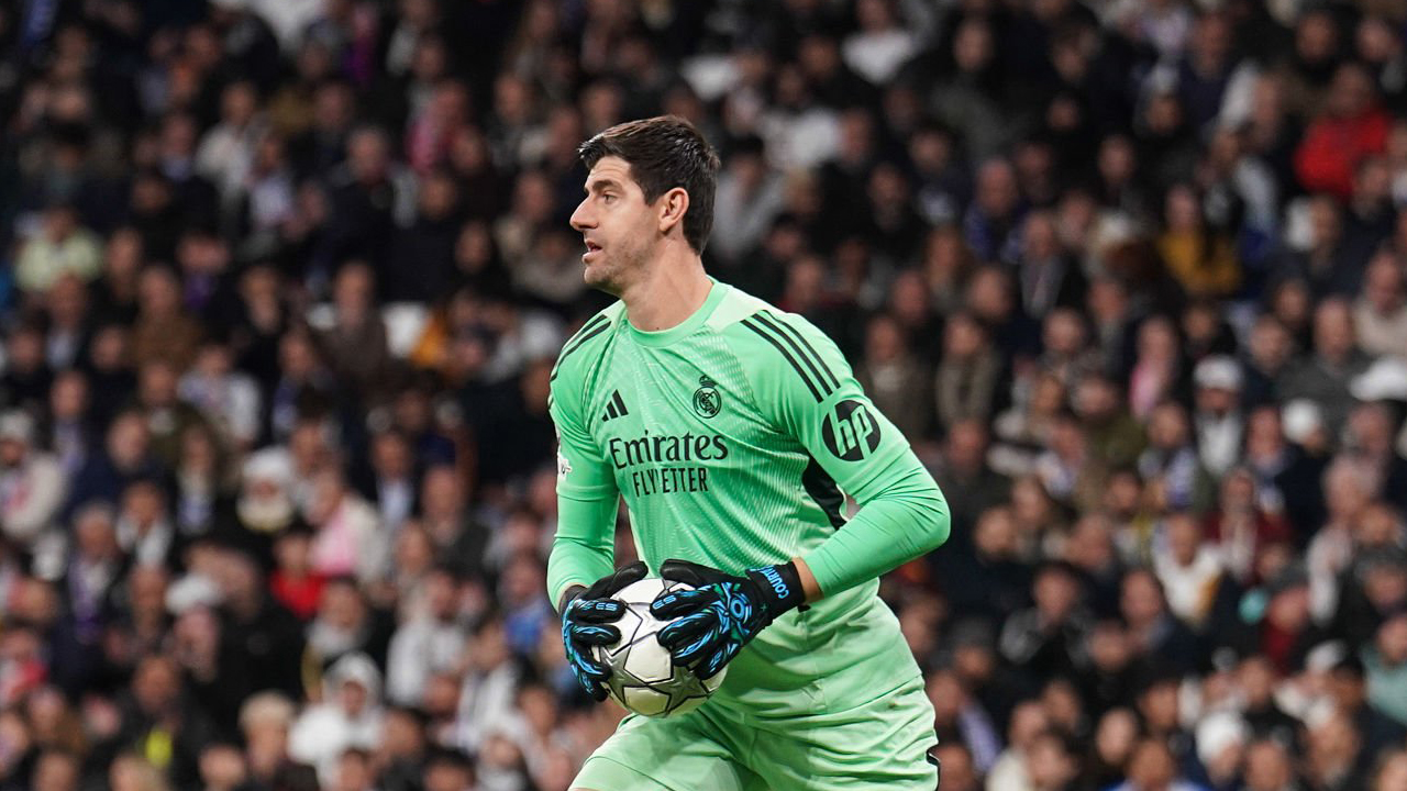 Penjaga gawang Real Madrid, Thibaut Courtois