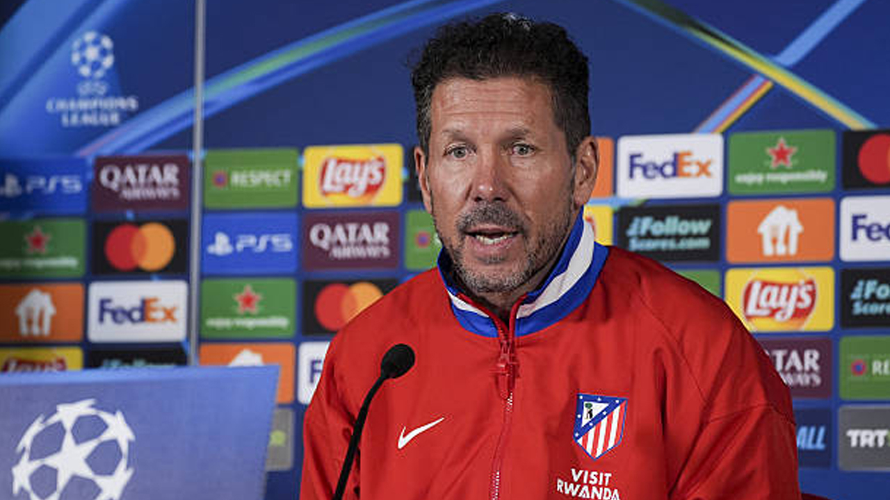 Simeone Pasang Target, Atletico Madrid Wajib Menangkan Dua Laga Sisa UCL