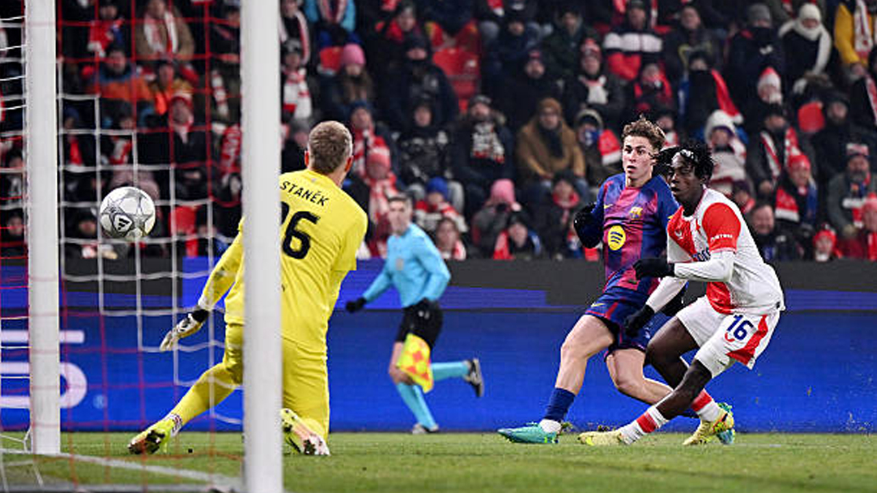 Hasil Pertandingan Liga Champions: Slavia Praha 2-4 Barcelona