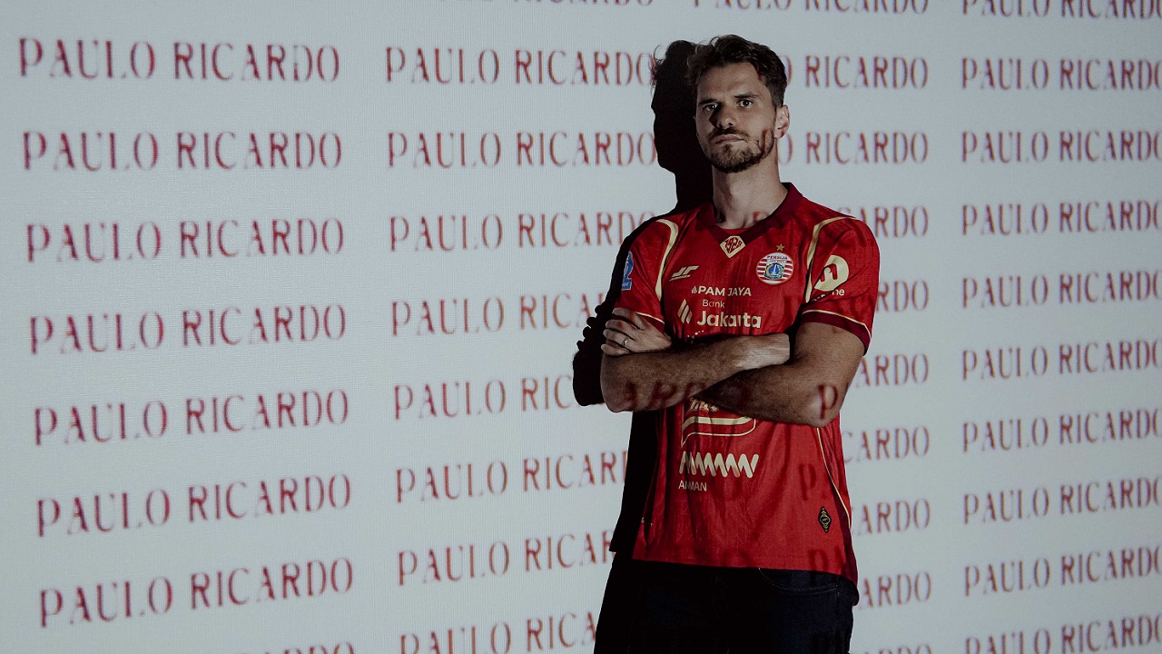 Pemain anyar Persija Jakarta, Paulo Ricardo resmi diperkenalkan