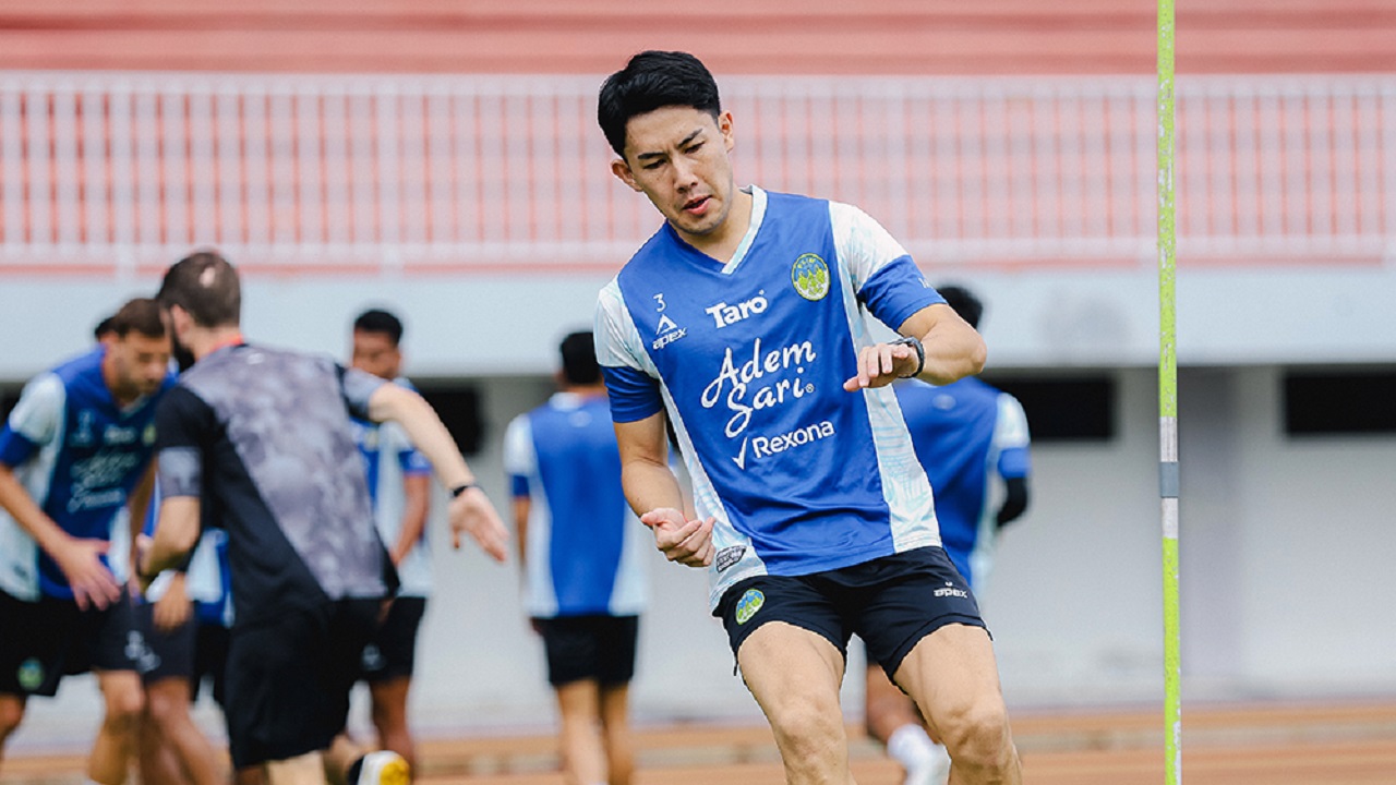 Pemain bertahan PSIM Jogja, Yusaku Yamadera mulai pulih