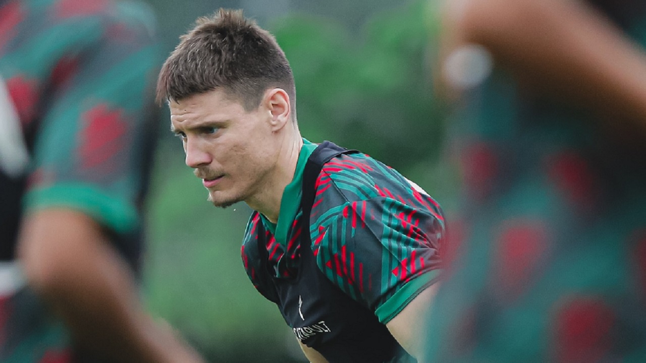 Salah seorang pemain asing Persis Solo, Dusan Mijic