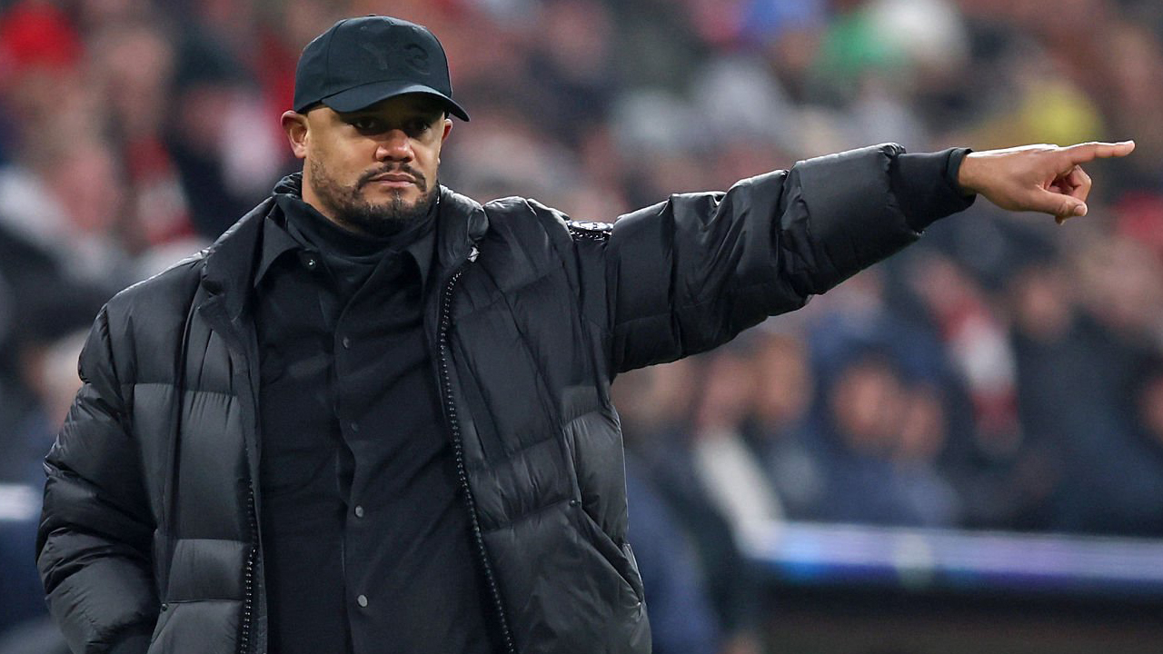 Pelatih Bayern Munich, Vincent Kompany.