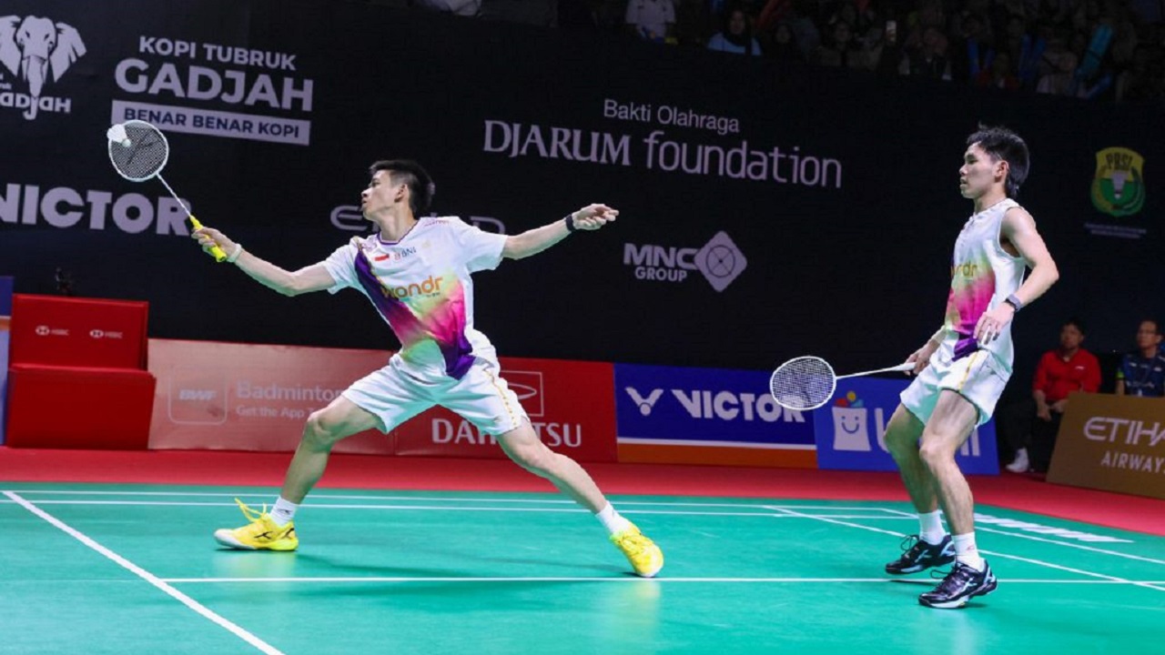 Raymond/Joaquin tidak ingin besar kepala usai tembus perempat final Indonesia Masters 2026.