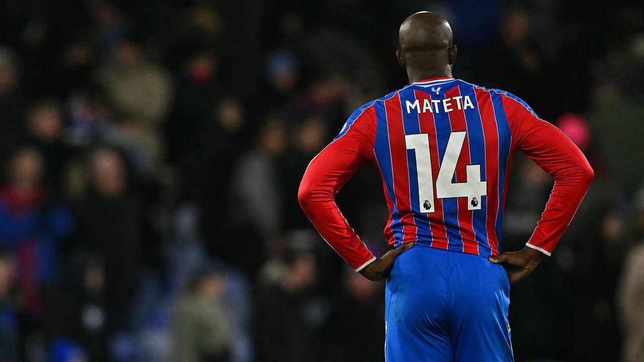 Penyerang Crystal Palace, Jean-Philippe Mateta.