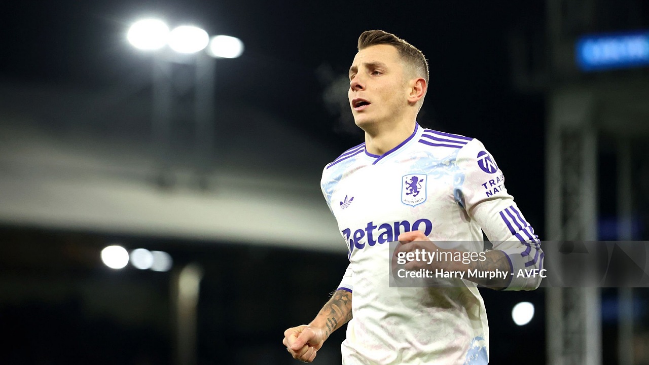 Bek kiri Aston Villa, Lucas Digne