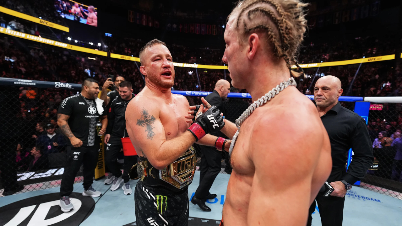 Justin Gaethje dan Paddy Pimblett menjadi dua nama utama yang menikmati kebijakan baru tersebut di UFC 324. (Foto: Fight TV)