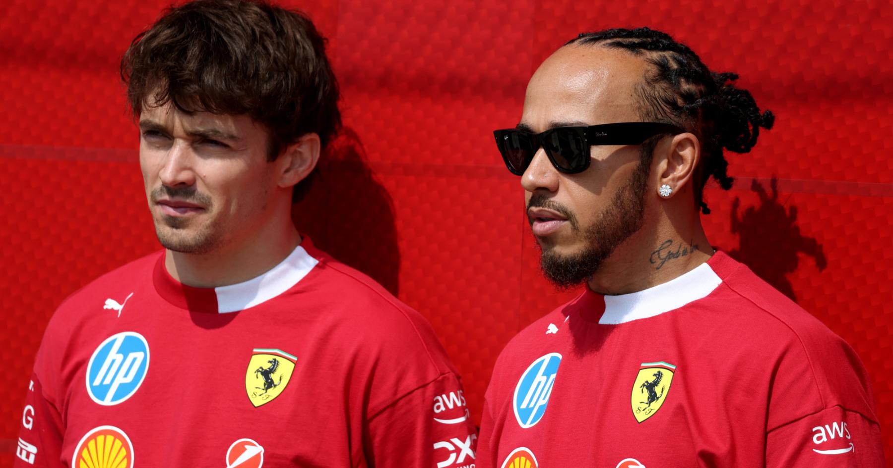Lewis Hamilton Terkejut Usai Tes Ferrari, Leclerc Ungkap Detail Penting - sumber: (racingnews365)