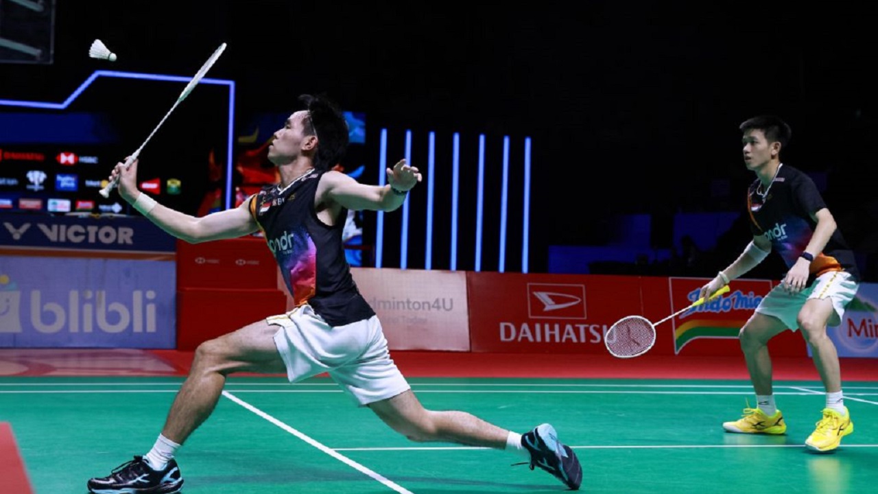 Raymond/Joaquin ungkap faktor yang buat tak maksimal di Final Indonesia Masters 2026.