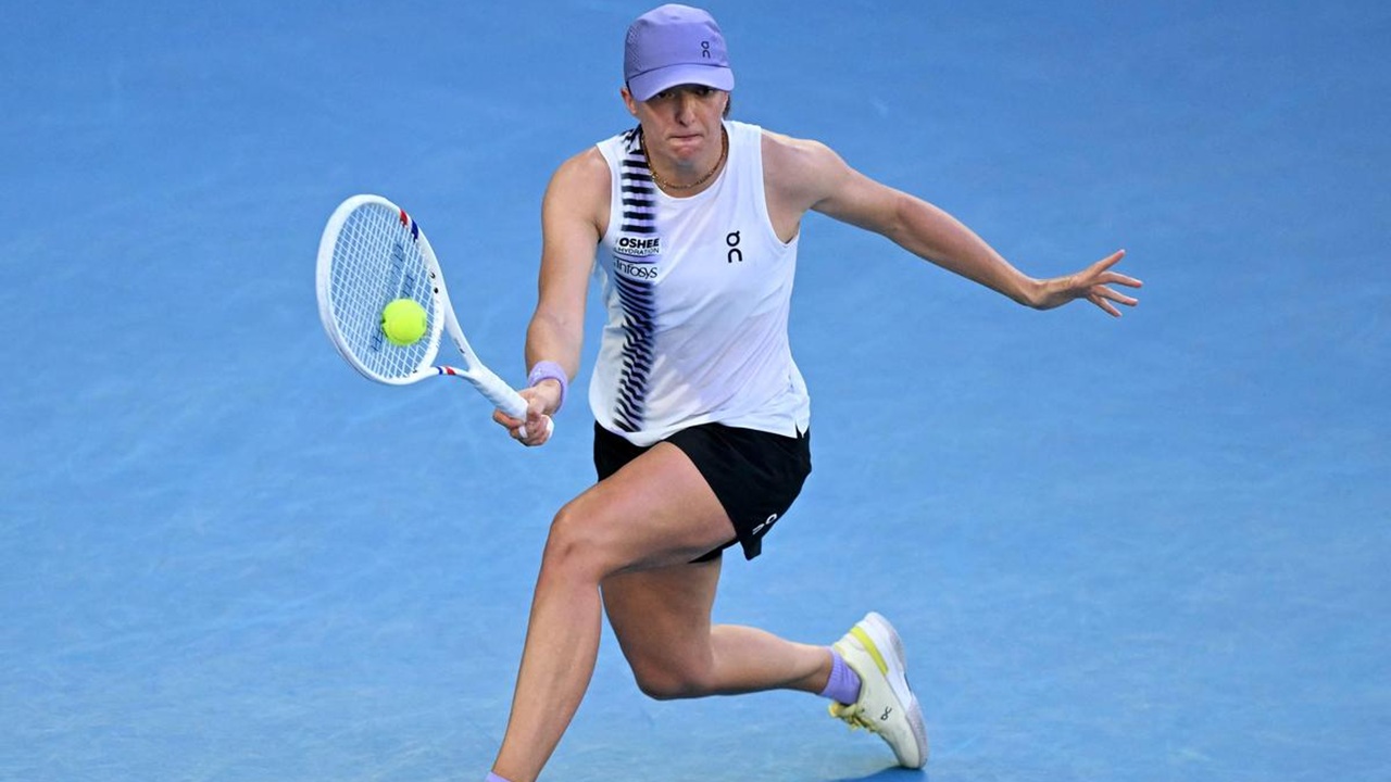 Australian Open 2026: Tampil Tanpa Ampun, Iga Swiatek Habisi Maddison Inglis