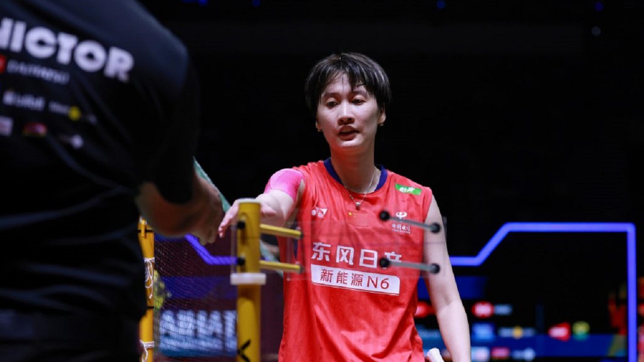 Chen Yu Fei bangga bisa jadi kampiun di Indonesia Masters 2026.