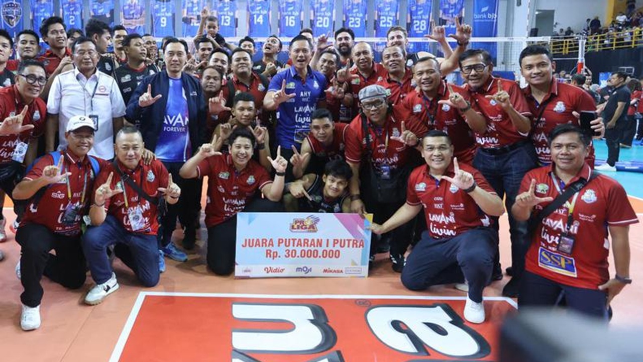 Jakarta LavAni kunci gelar juara putaran 1 Proliga 2026 putra