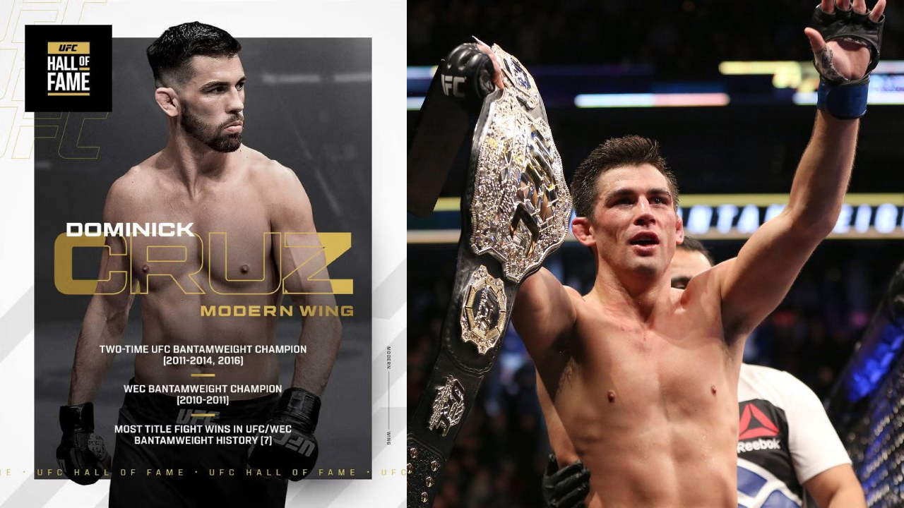 Dominick Cruz dikenal luas sebagai salah satu petarung bantamweight terbaik sepanjang sejarah MMA dan tercatat sebagai juara bantamweight perdana UFC. (Foto: Fight TV)