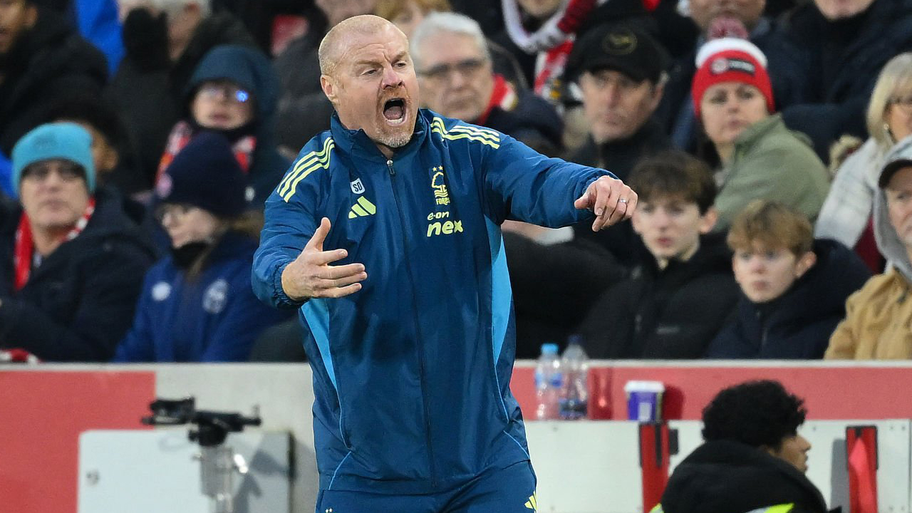 Pelatih Nottingham Forest, Sean Dyche.