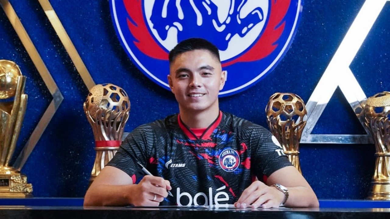 Kiper anyar Arema FC, Gianluca Pandeynuwu