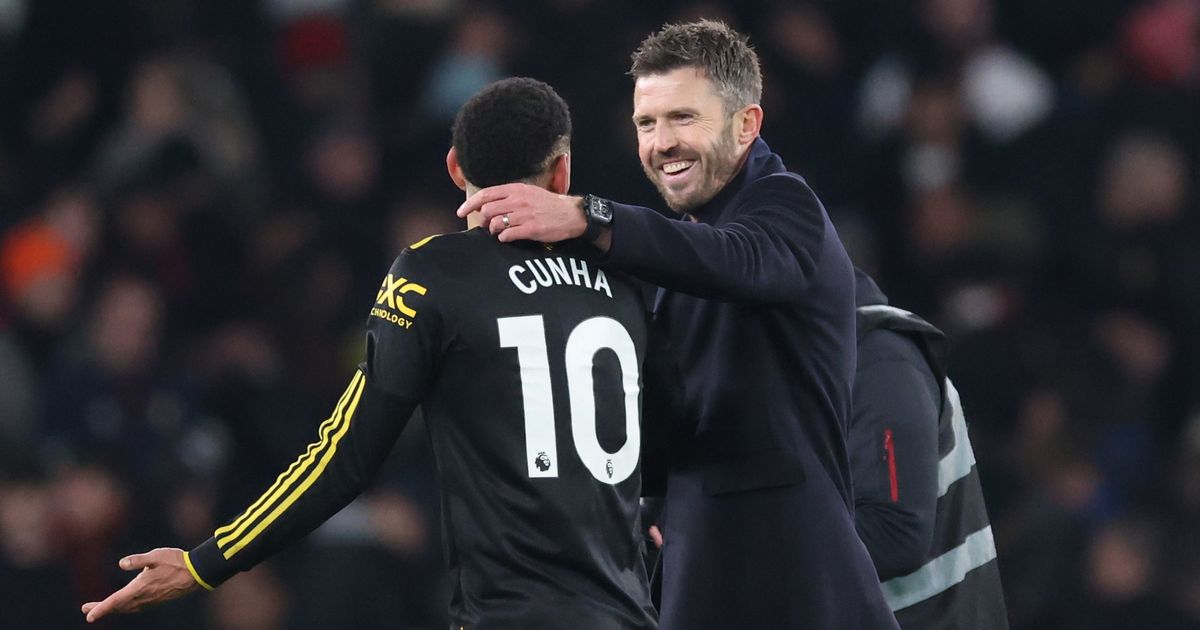 Cunha Bersinar di Bawah Carrick, Saatnya Dapat Penghargaan MU - sumber: (manchestereveningnews)