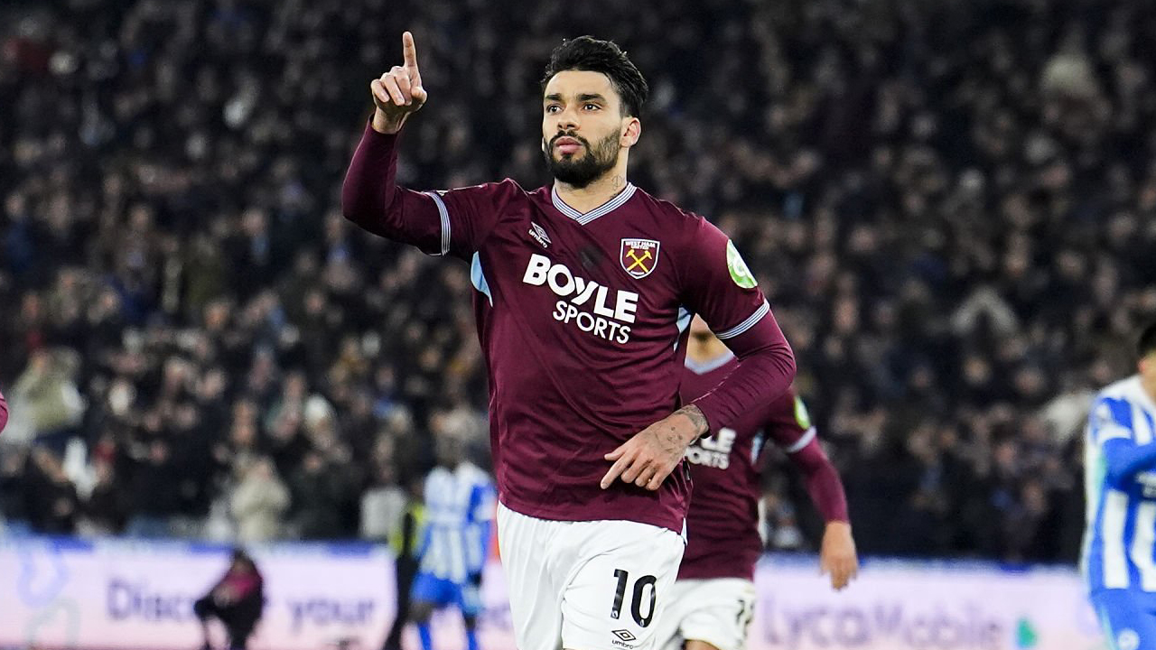 Gelandang West Ham United, Lucas Paqueta.