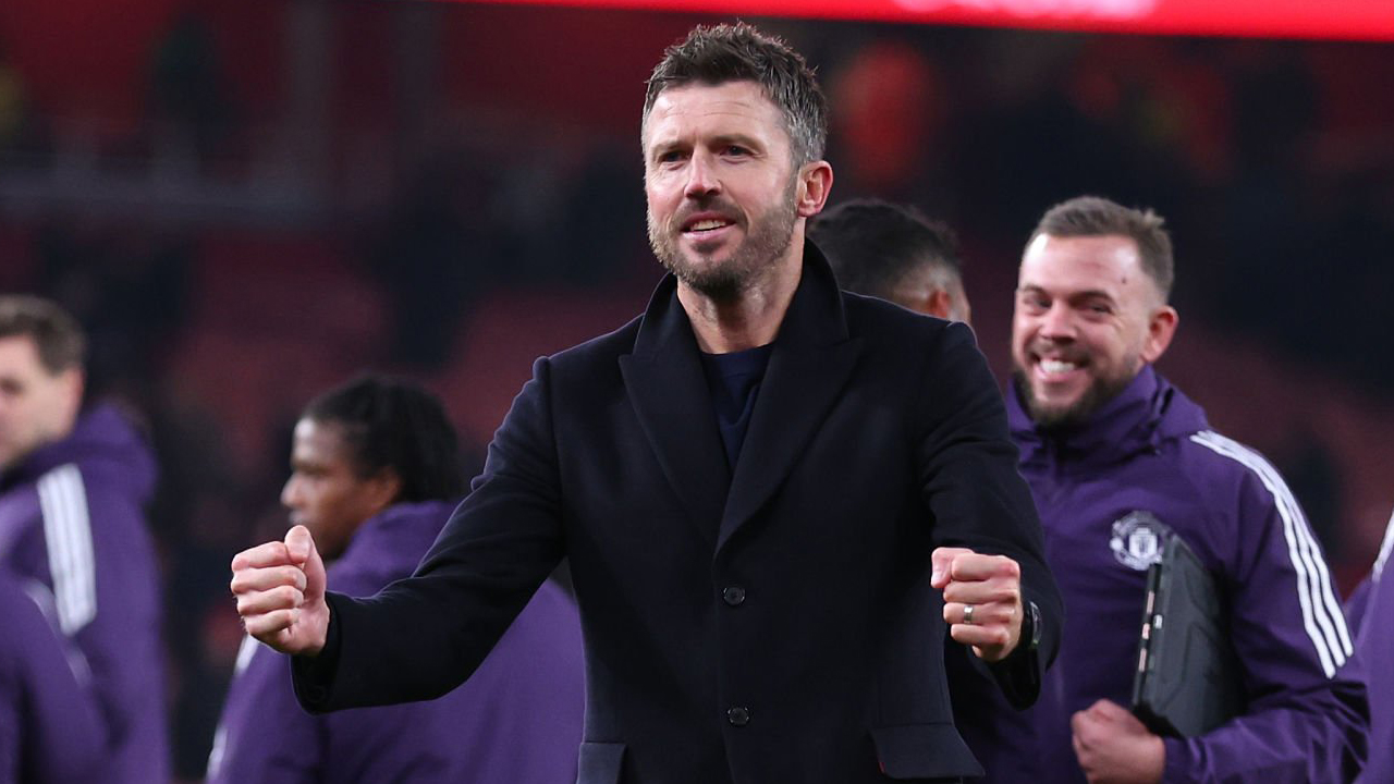 Manajer interim Manchester United, Michael Carrick.