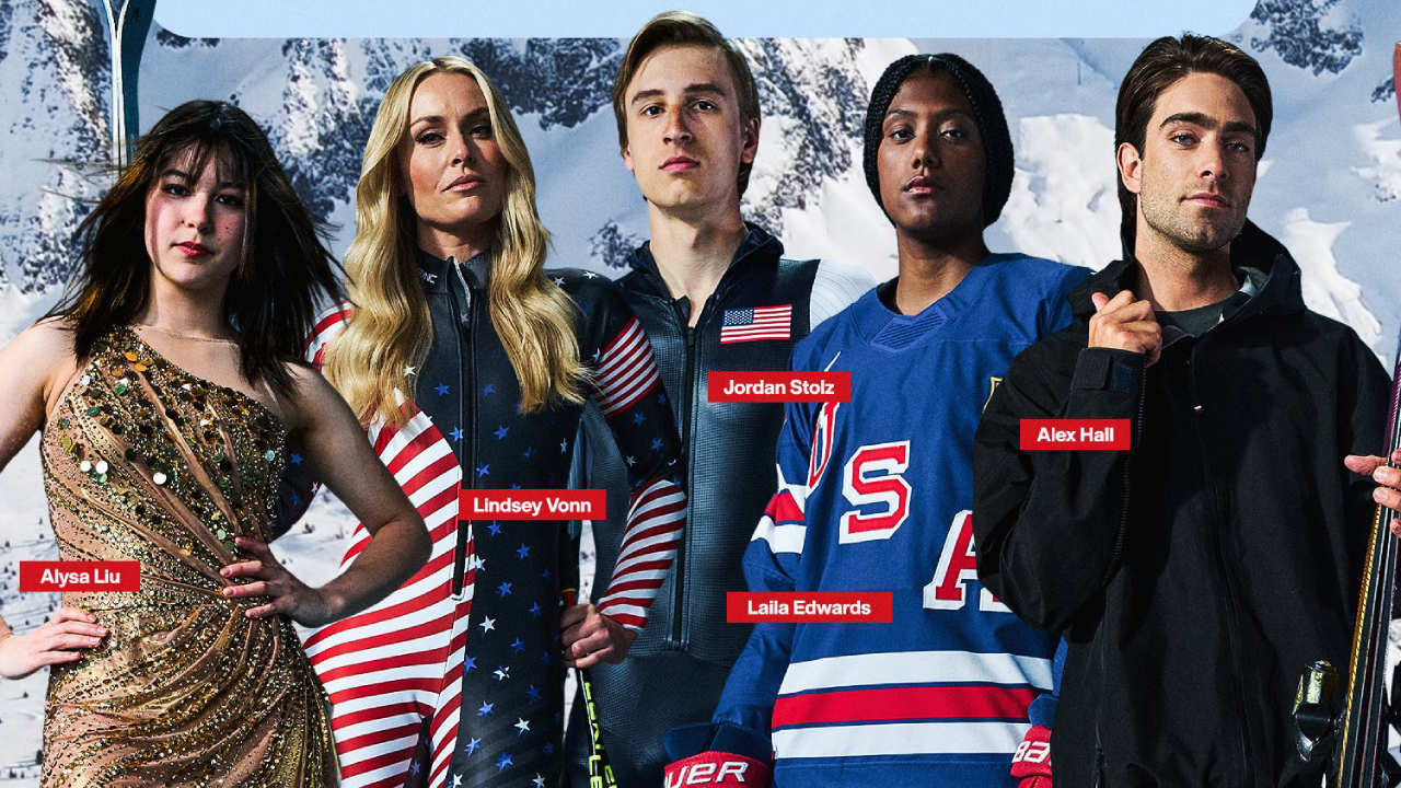 Sejumlah atlet AS untuk Olimpiade Musim Dingin Milan-Cortina 2026: Alysa Liu, Lindsey Vonn, Jordan Stolz, Laila Edwards, Alex Hall. (Foto: Instagram)
