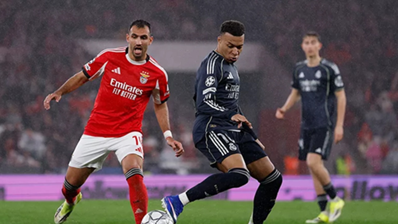 Kylian Mbappe Anggap Real Madrid Pantas Dipecundangi Benfica