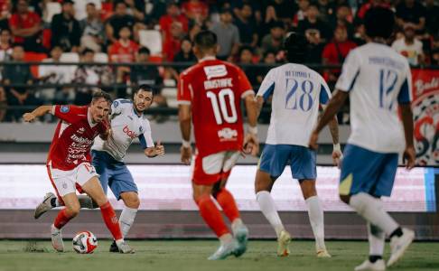 Bali United Raih Kemenangan Atas Arema FC Berkat Kerja Keras
