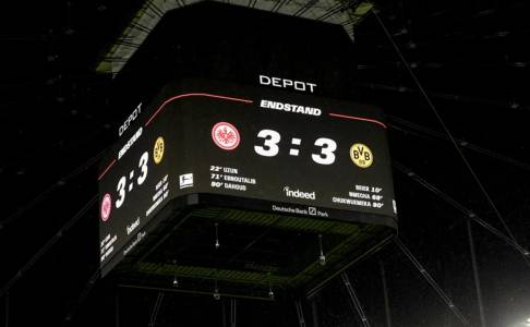 Fakta-fakta Menarik Usai Hasil Imbang Borussia Dortmund Kontra Frankfurt