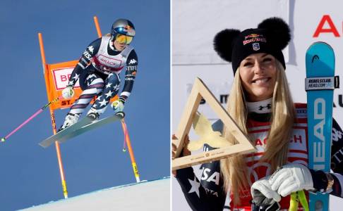 Lindsey Vonn Berjaya Lagi, Menangi World Cup Downhill Pertama Sejak 2018