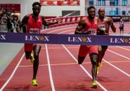 Noah Lyles Tetap Puas Meski Kalah Tipis di Lomba Lari 300 Meter di Boston