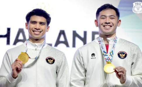 Sikat Aaron/Wooi Yik, Sabar/Reza Raih Medali Emas SEA Games 2025