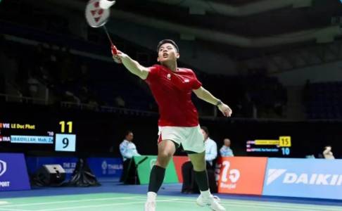 Sikat Leong Jun Hao, Moh Zaki Ubaidillah Pastikan All Indonesian Finals SEA Games 2025