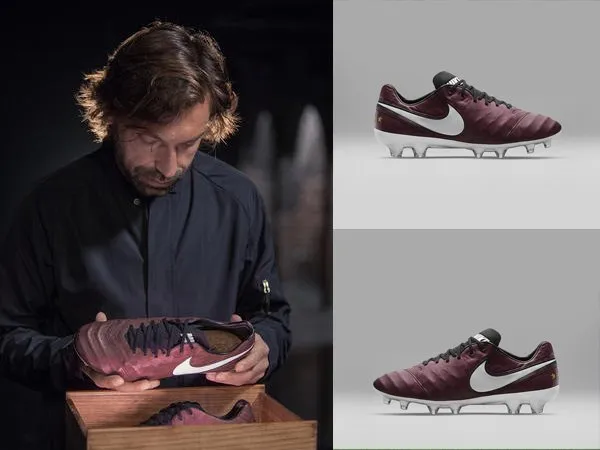 Ragam Sepak Bola: Sepatu Khusus untuk Andrea Pirlo Terinspirasi dari Anggur