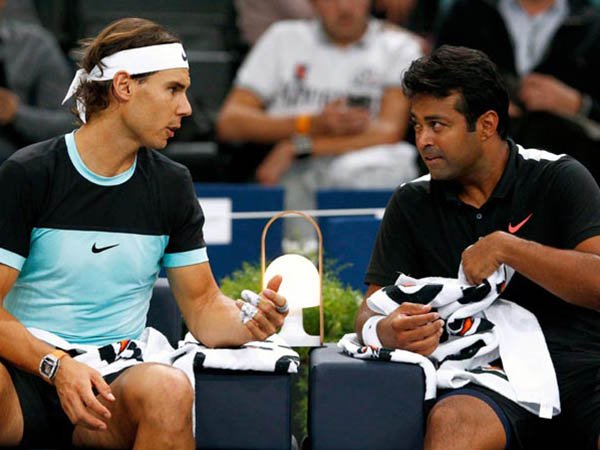 Berita Tenis: Usia Senja Tak Menghalangi Leander Paes Belajar dari Rafael Nadal