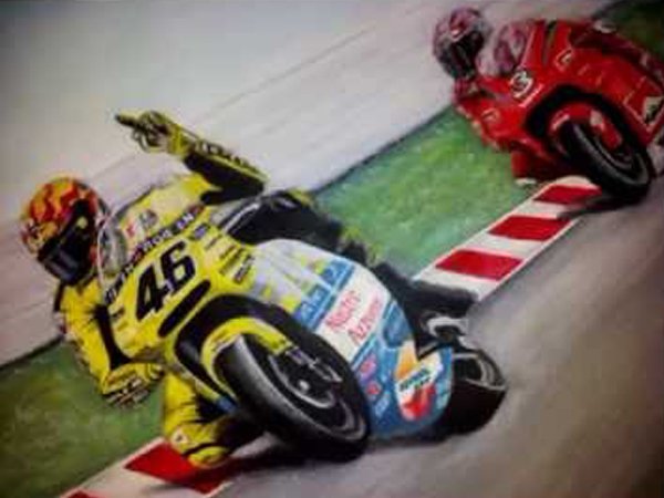 Berita MotoGP: Jelang GP Jepang: Antara Sikut Max Biaggi dan Jari Tengah Valentino Rossi