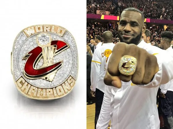 Berita Basket: LeBron, Cleveland Cavaliers Terima Cincin Juara NBA 