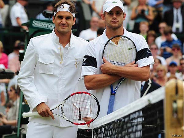Berita Tenis: Roger Federer Beruntung Andy Roddick Pensiun