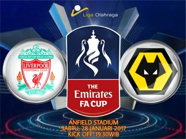 Prediksi Piala FA: Liverpool v Wolverhampton, The Reds Wajib Menang Demi Moral Bagus Jelang Lawan Chelsea
