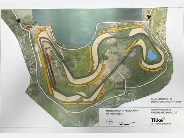Berita MotoGP: Penjelasan Pimpro Hutama Karya Soal Proyek Sirkuit MotoGP Jakabaring