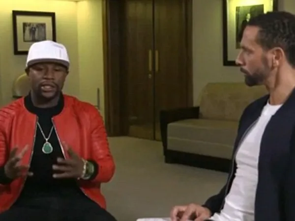 Berita Tinju: Jumpa Legenda Manchester United, Ini Yang Disampaikan Mayweather