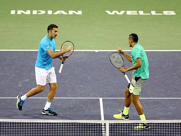 Berita Tenis: Nick Kyrgios/Nenad Zimonjic Tundukkan Bryan Bersaudara di Indian Wells