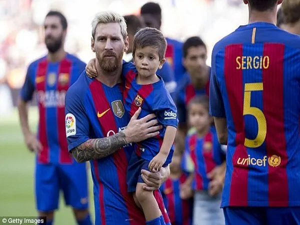 Berita Liga Spanyol: Ternyata Anak Messi Datang ke Camp Nou Tidak untuk Mendukung Barca. Lho?