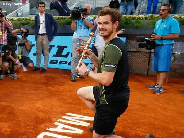 Berita Tenis: Andy Murray Siap Lakoni Madrid Open