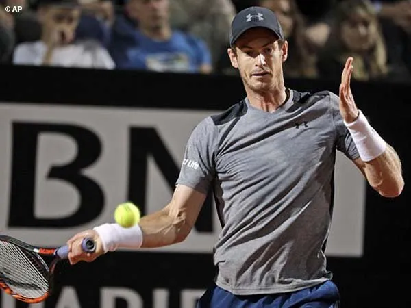 Berita Tenis: Mengejutkan! Juara Bertahan, Andy Murray Tersingkir Dari Roma