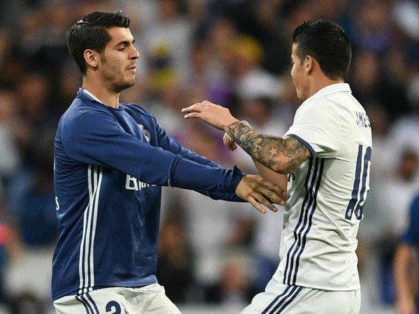 Berita Liga Spanyol: Alvaro Morata Berharap Dapat Tetap Menjadi Rekan Satu Tim James Rodriguez