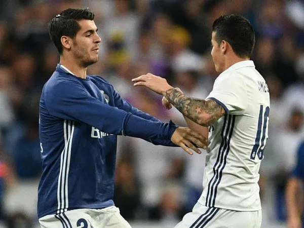 Berita Liga Spanyol: Alvaro Morata Berharap Dapat Tetap Menjadi Rekan Satu Tim James Rodriguez