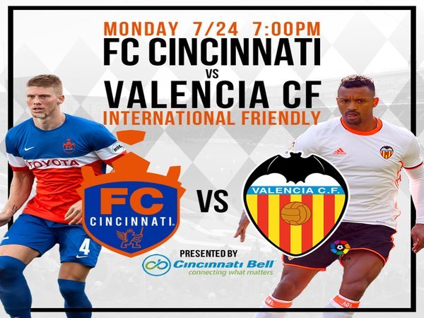Berita Liga Amerika: FC Cincinnati Akan Menjamu Valencia di Pertandingan Persahabatan