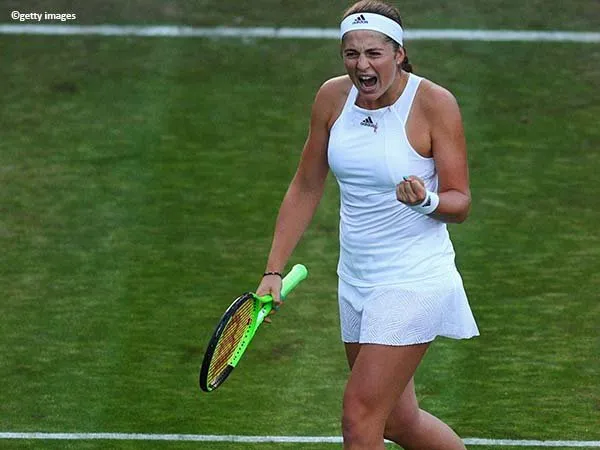 Hasil Wimbledon: Jelena Ostapenko Awali Petualangannya Dengan Kemenangan Atas Aliaksandra Sasnovich
