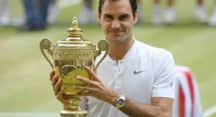 Berita Tenis: Roger Federer Rengkuh Gelar kedelapan di Ajang Wimbledon