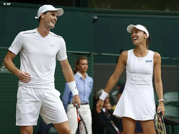 Berita Tenis: Menangkan Wimbledon, Martina Hingis Incar US Open Bersama Jamie Murray